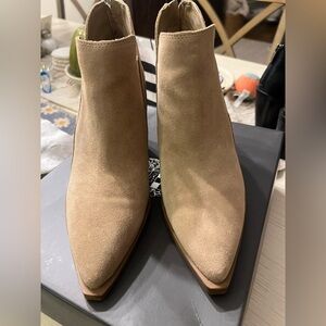 Vince Camuto Tan Ankle Boots
